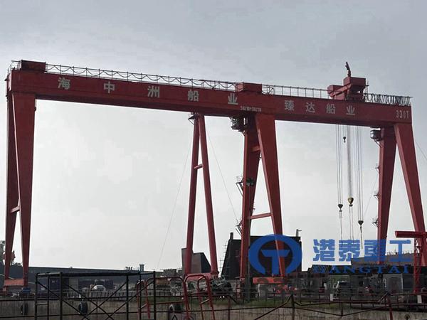 江苏泰州造船门式起重机厂家造船门式起重机精准定位