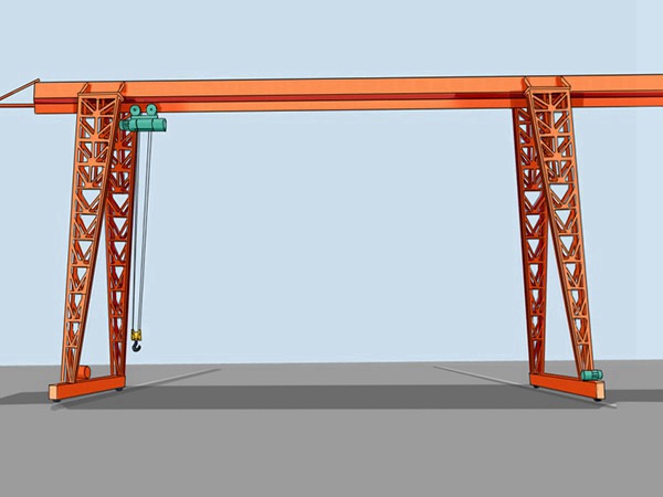 内蒙古包头龙门吊租赁50T双梁门式起重机应用广泛