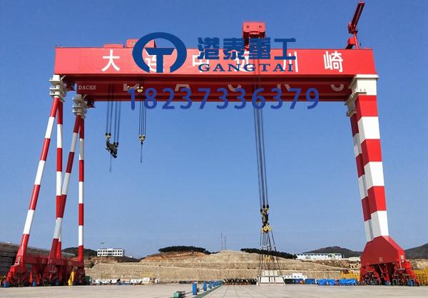 不同吨位的造船门式起重机，如何匹配船舶建造的分段吊装需求
